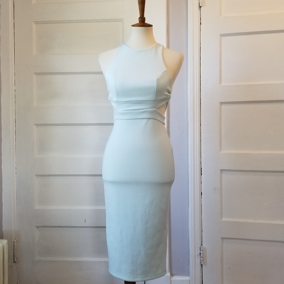 ASOS Dresses & Skirts - Asos Cutout Bodycon Midi Dress, Size 4